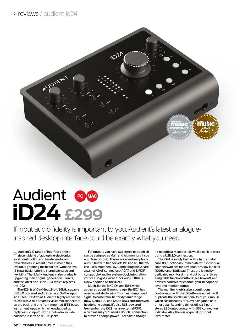 Computer Music Preview Pages