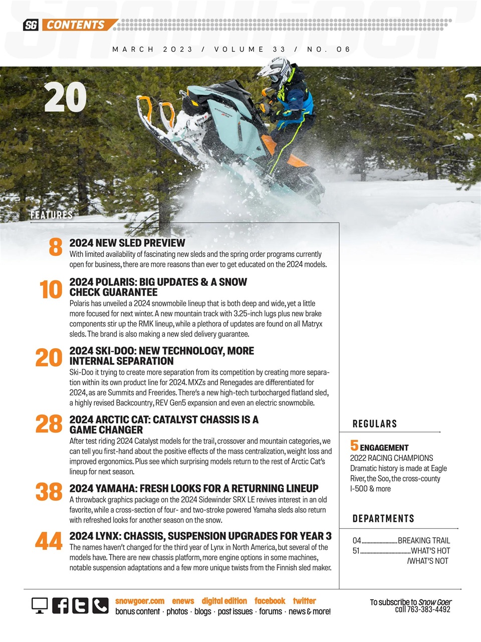 SnowGoer Preview Pages