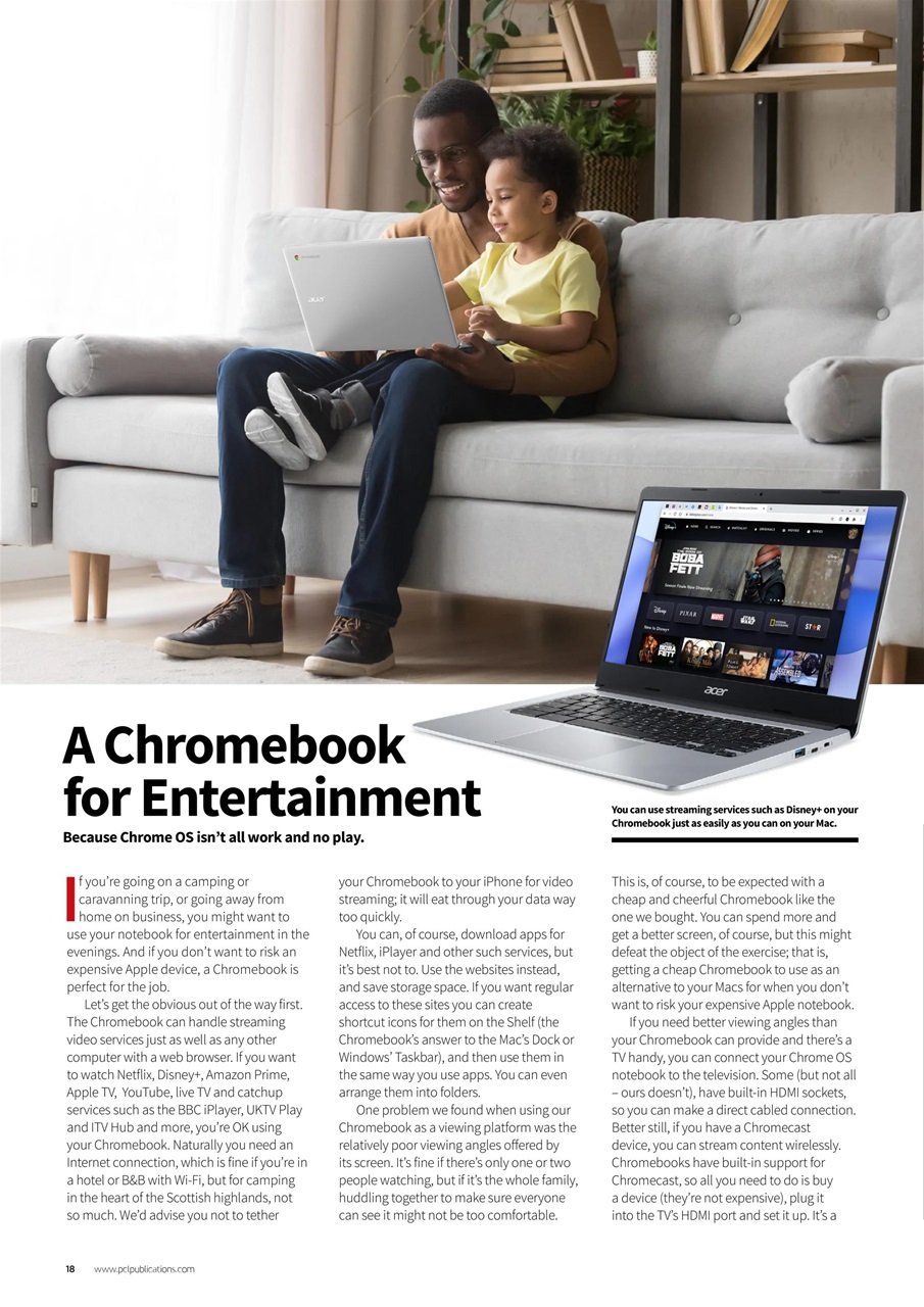 Mac + MacBook User Preview Pages