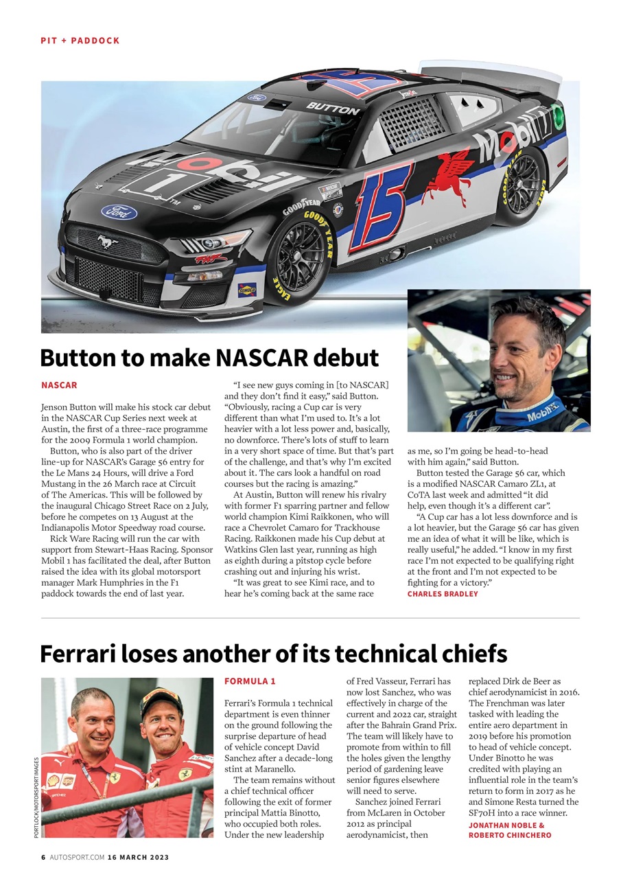 Autosport Preview Pages