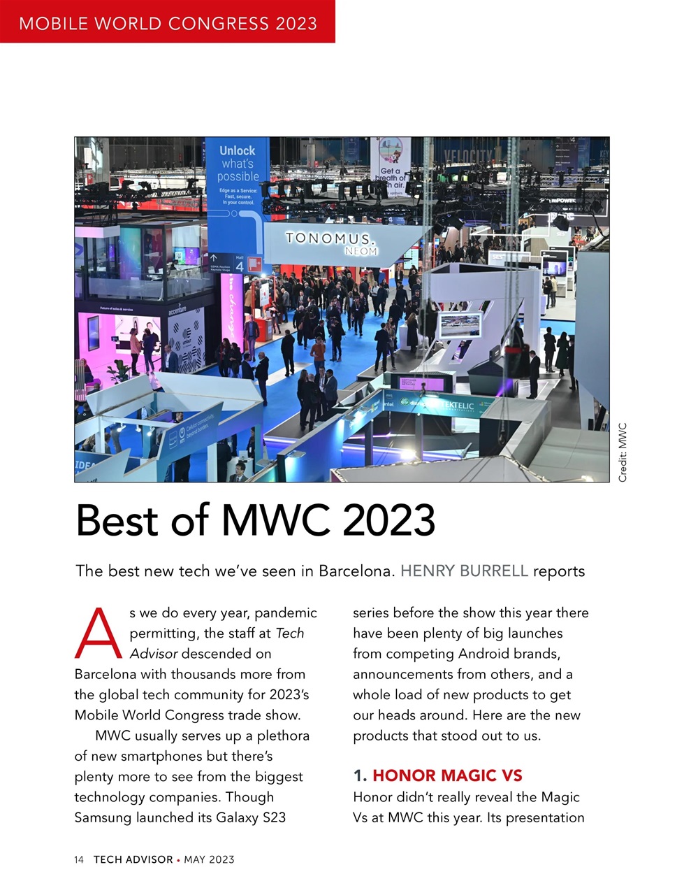 Tech Advisor Preview Pages