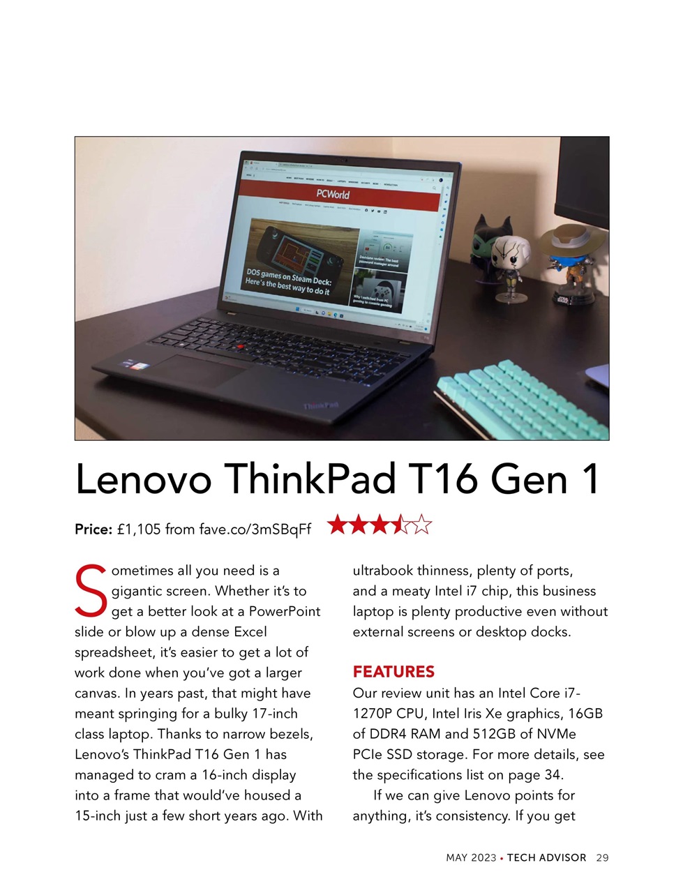 Tech Advisor Preview Pages