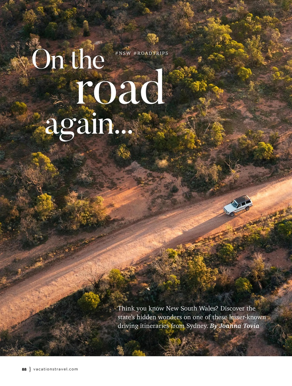 Vacations & Travel Preview Pages