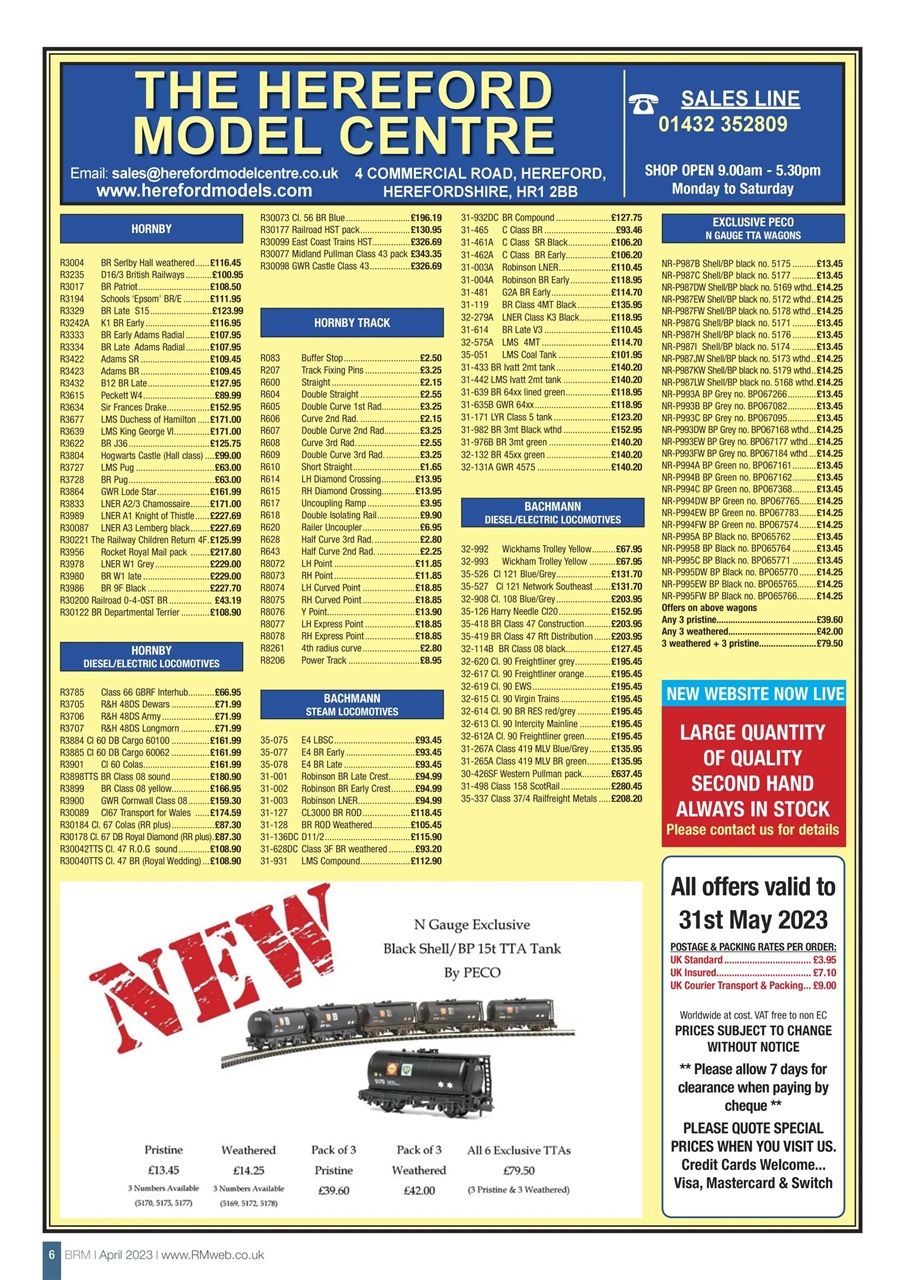 British Railway Modelling (BRM) Preview Pages