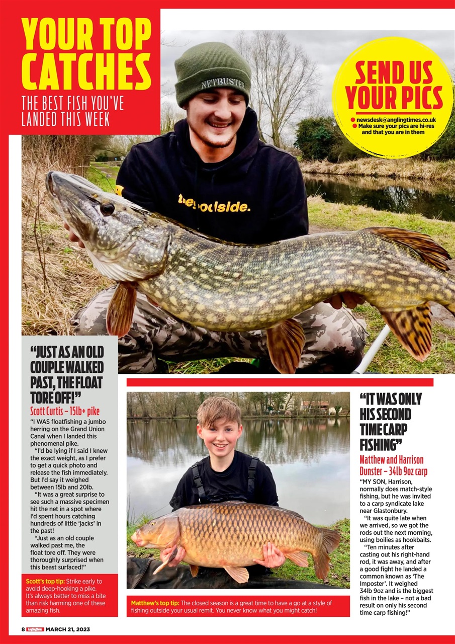 Angling Times Preview Pages