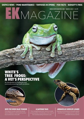 Exotics Keeper issue Exotics Keeper March 2023