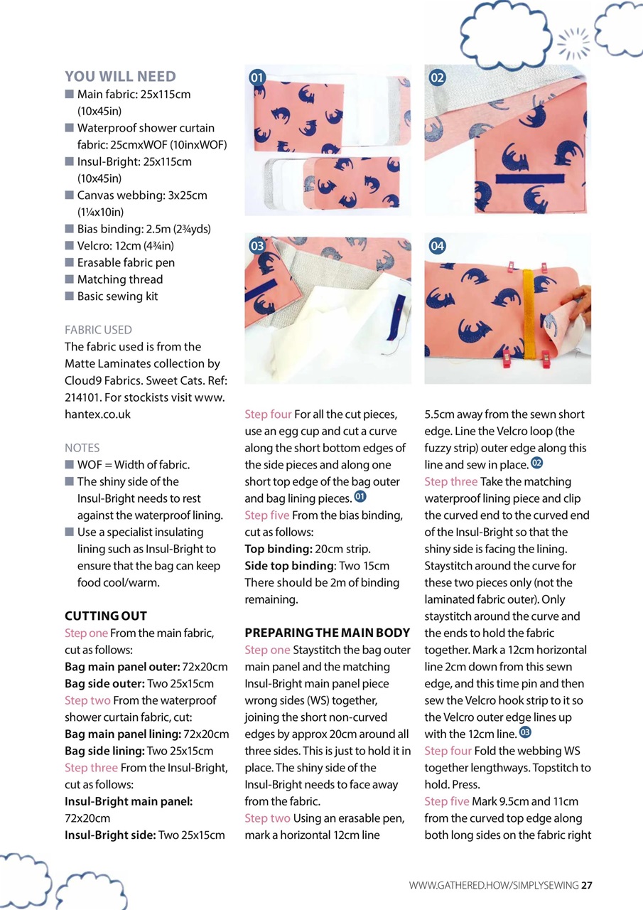 Simply Sewing Preview Pages