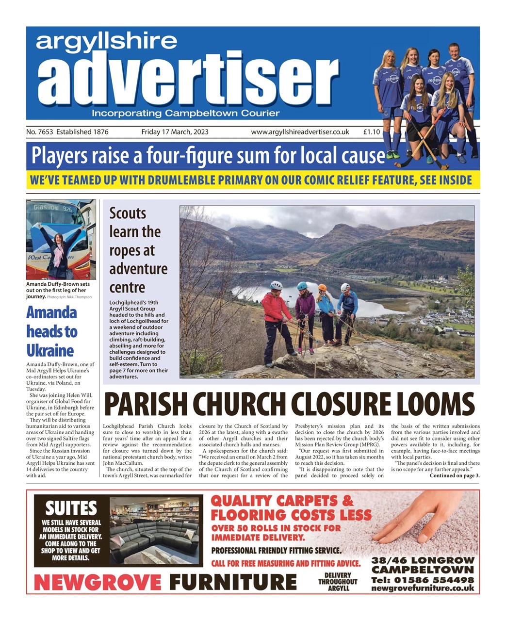 Argyllshire Advertiser Preview Pages