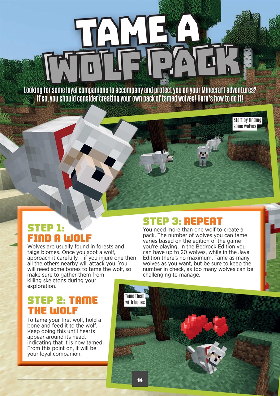 Minecraft World Preview Pages