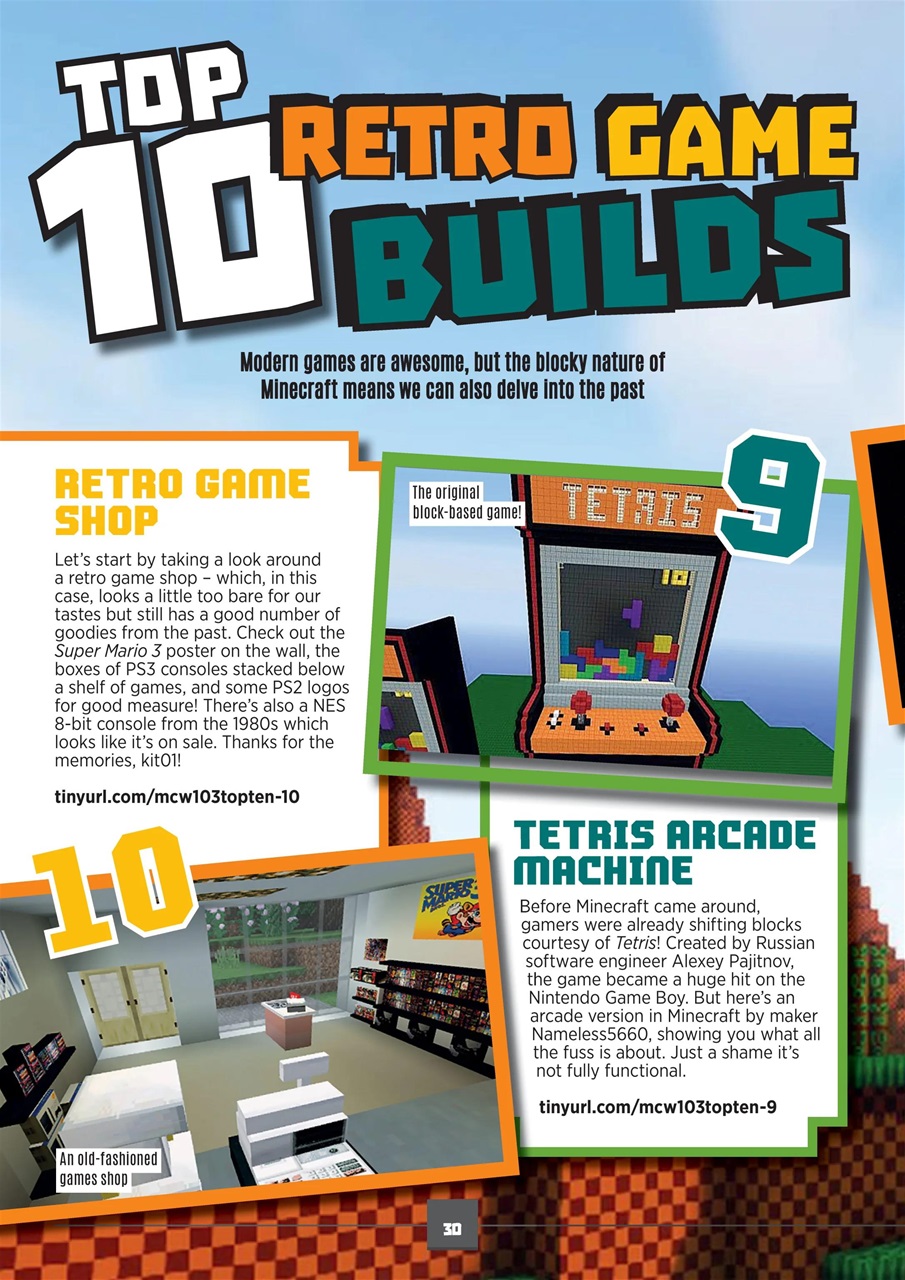 Minecraft World Preview Pages