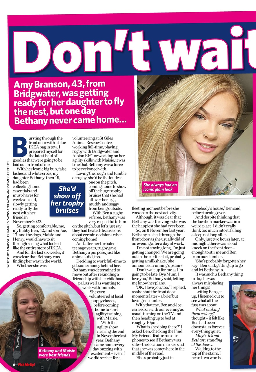 Pick Me Up Preview Pages