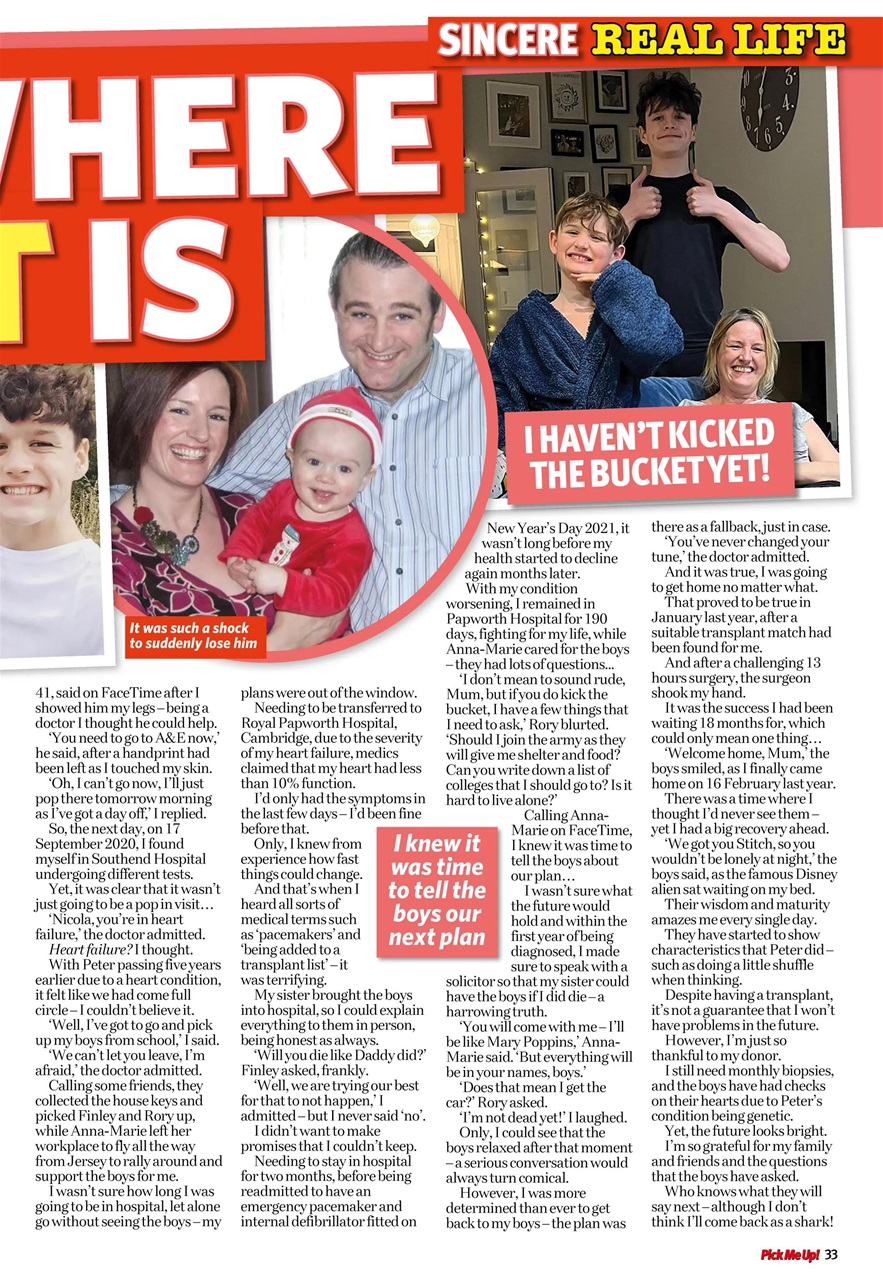 Pick Me Up Preview Pages