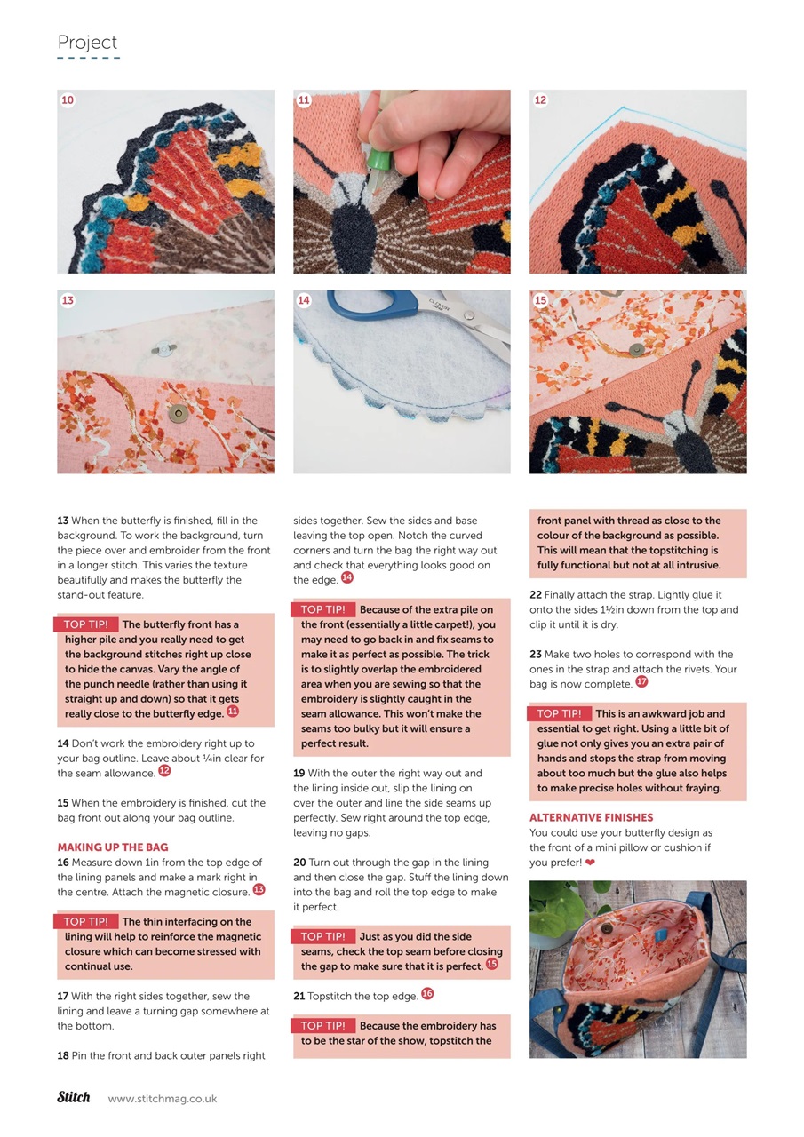 Stitch magazine Preview Pages