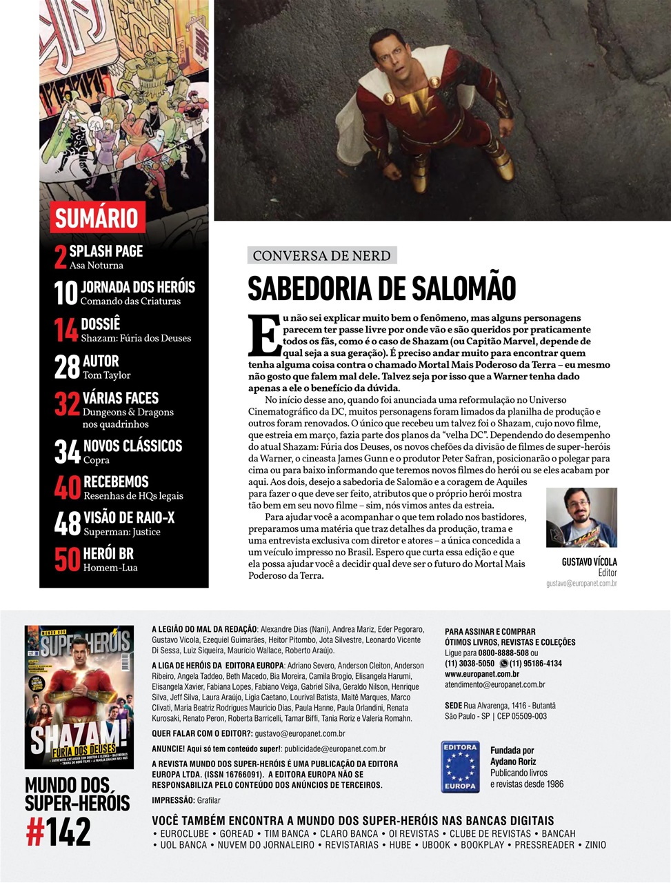 Mundo dos Super-Heróis Preview Pages