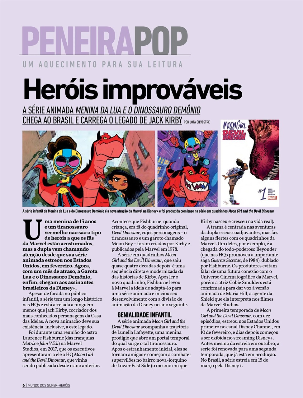 Mundo dos Super-Heróis Preview Pages