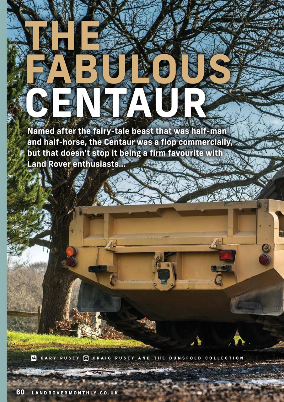 Land Rover Monthly Preview Pages