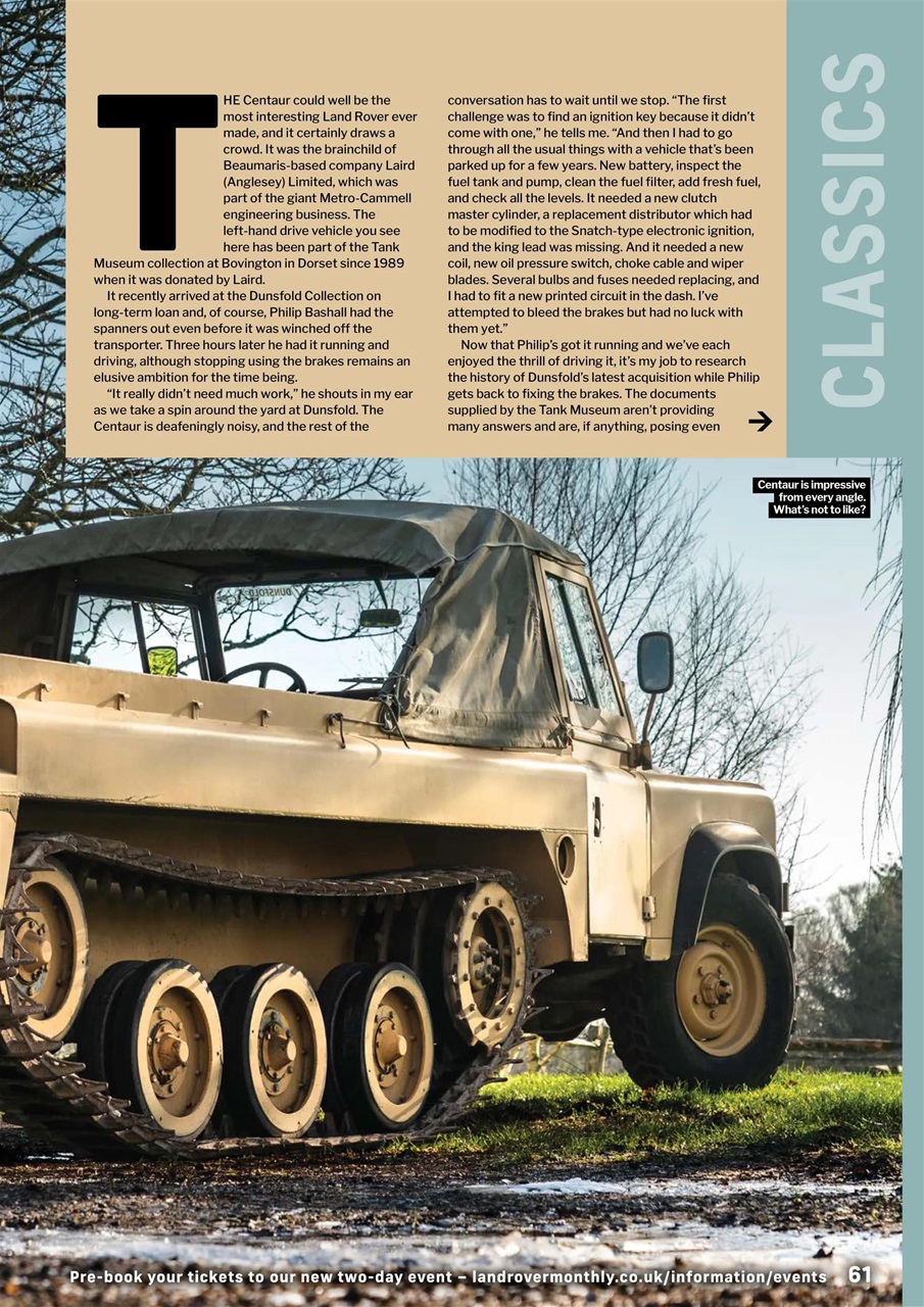 Land Rover Monthly Preview Pages