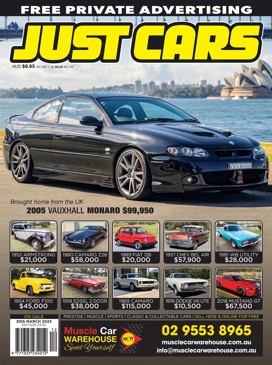 JUST CARS Preview Pages
