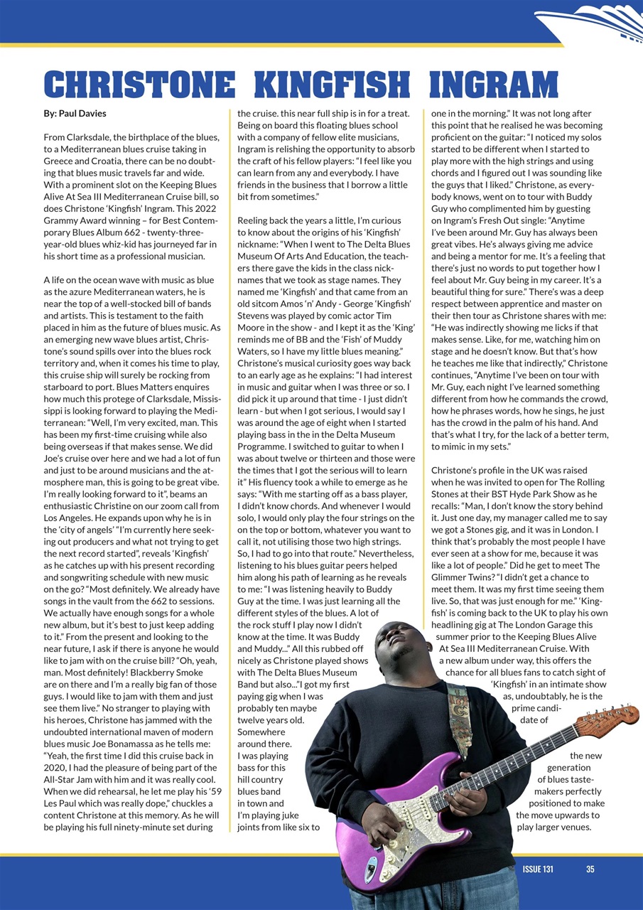 Blues Matters! Preview Pages