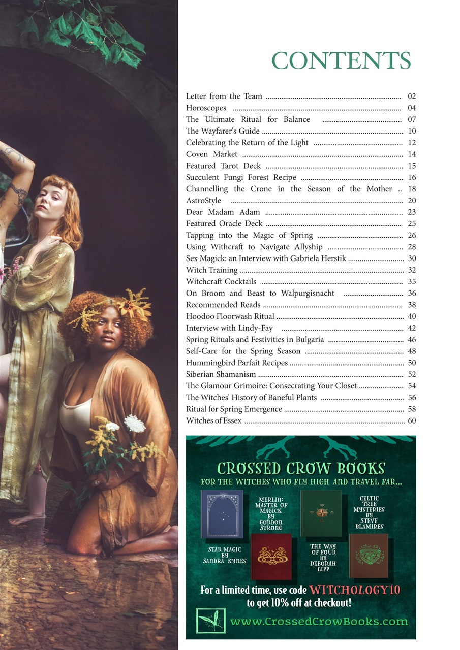 Witchology Magazine Preview Pages