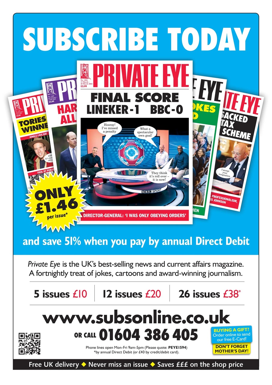Private Eye Preview Pages