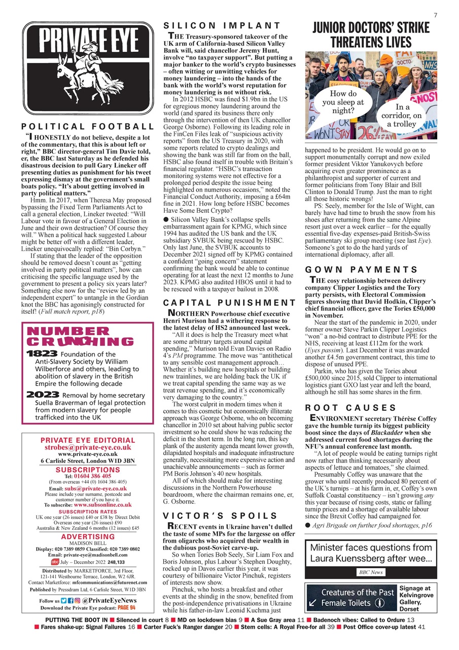 Private Eye Preview Pages