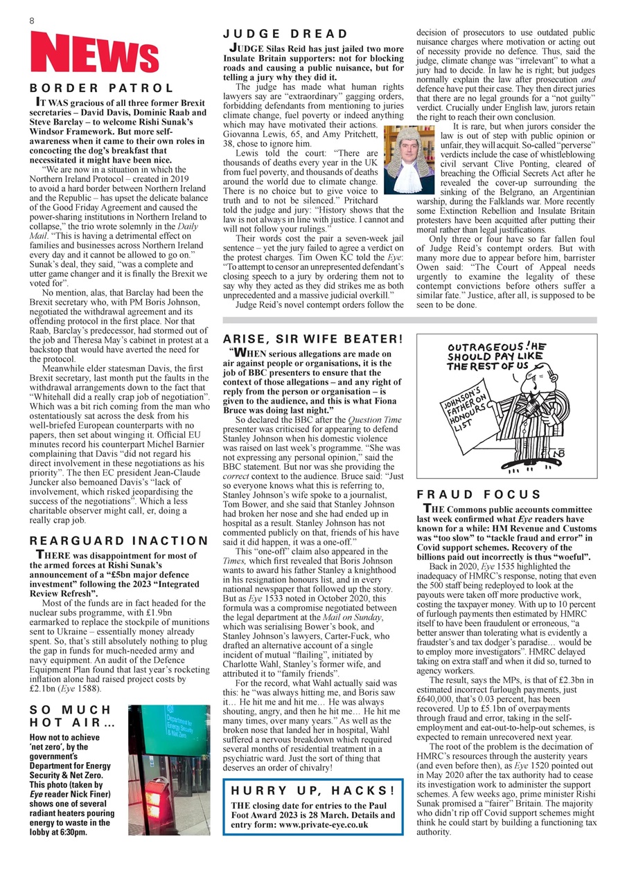 Private Eye Preview Pages