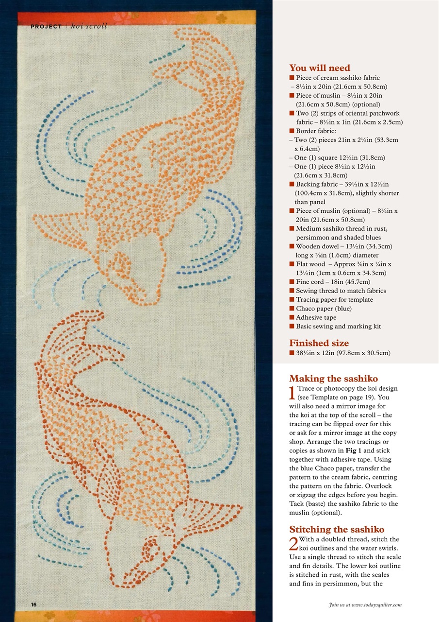 Today’s Quilter Preview Pages