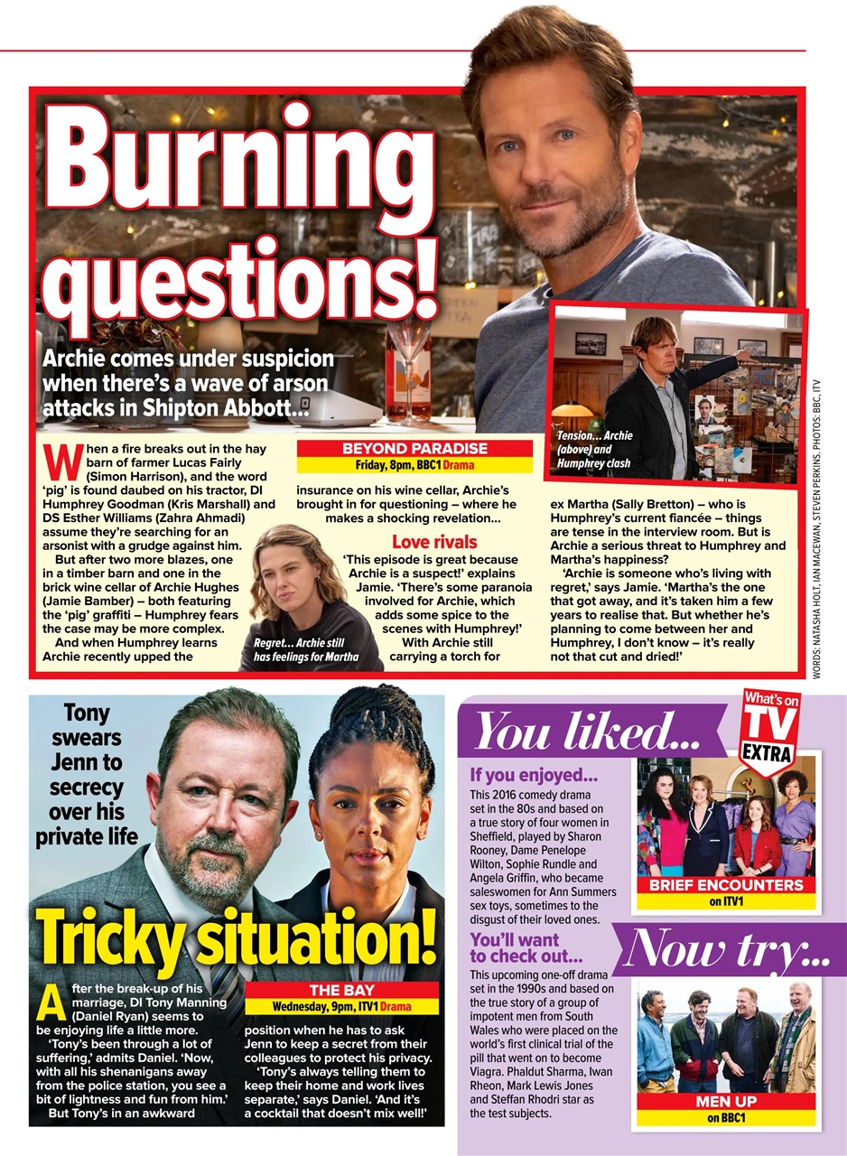 What's on TV Preview Pages