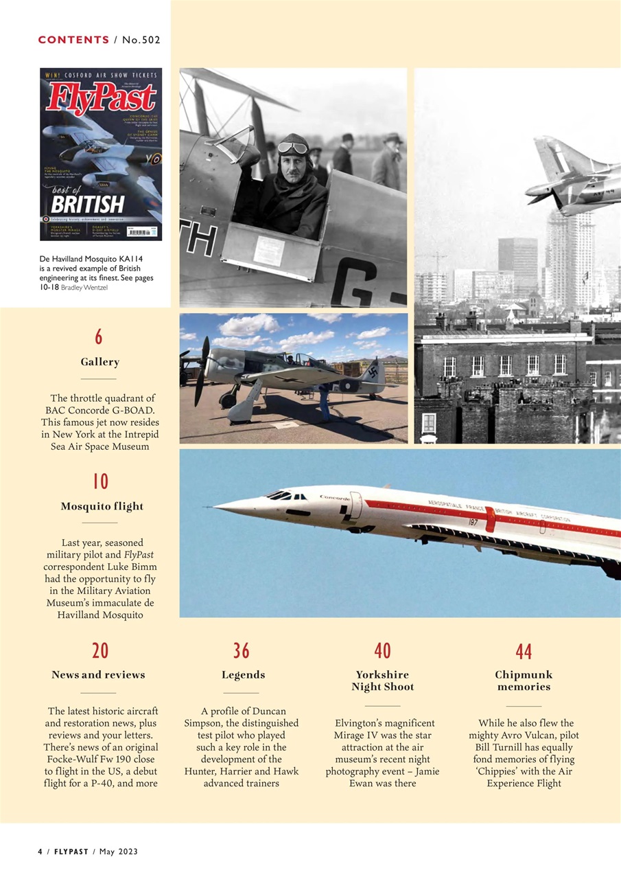 FlyPast Preview Pages