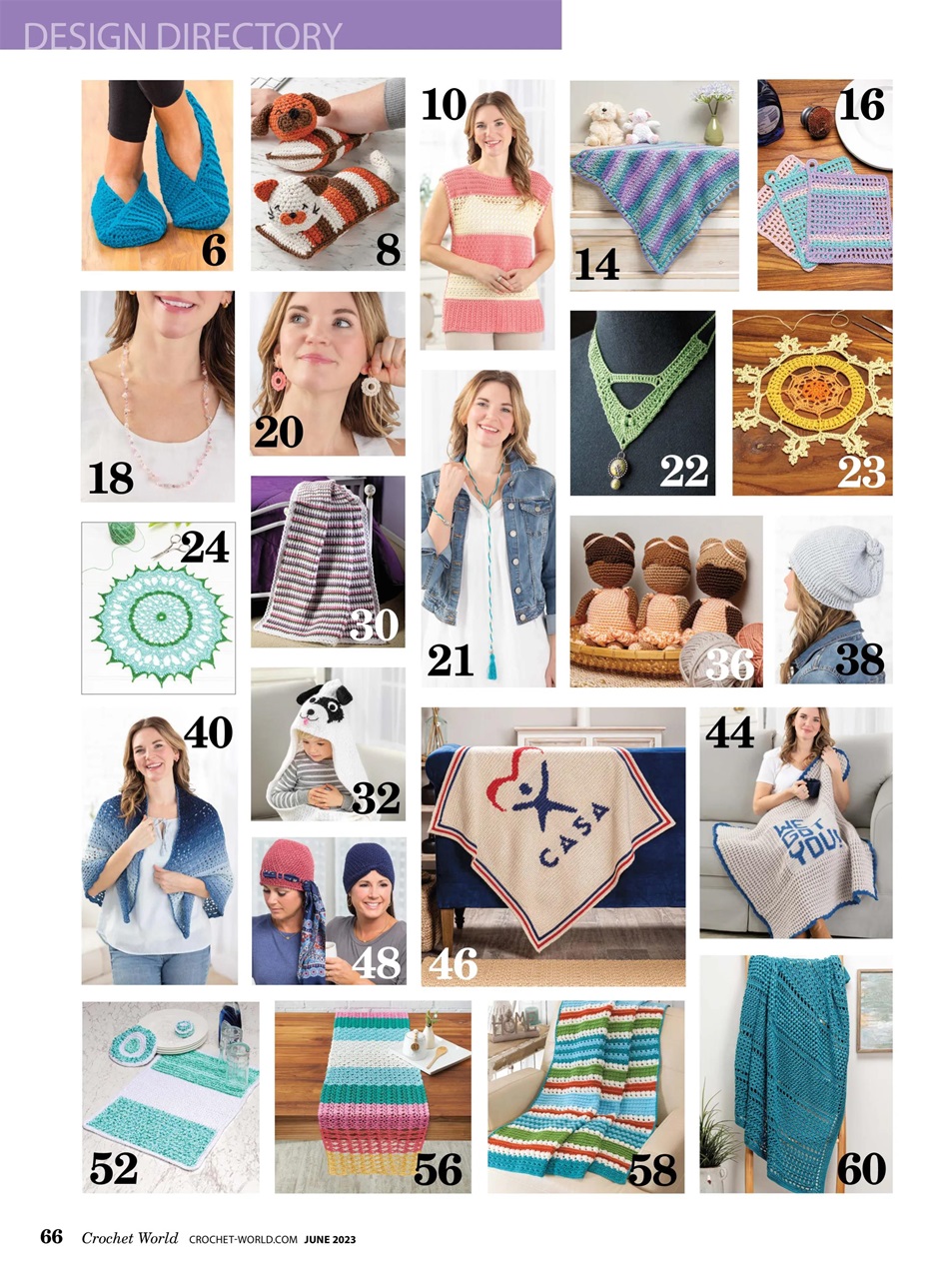 Crochet World Preview Pages