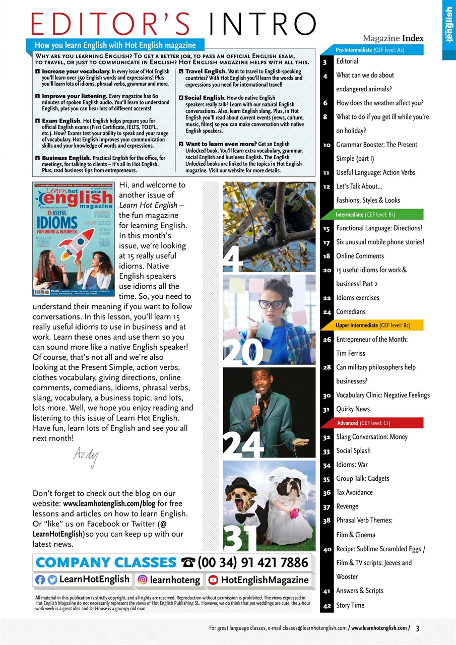 Learn Hot English Preview Pages