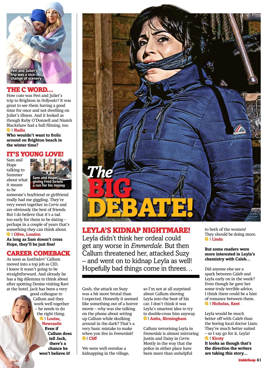 Inside Soap Preview Pages