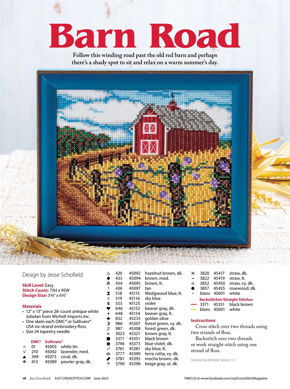 Just CrossStitch Preview Pages