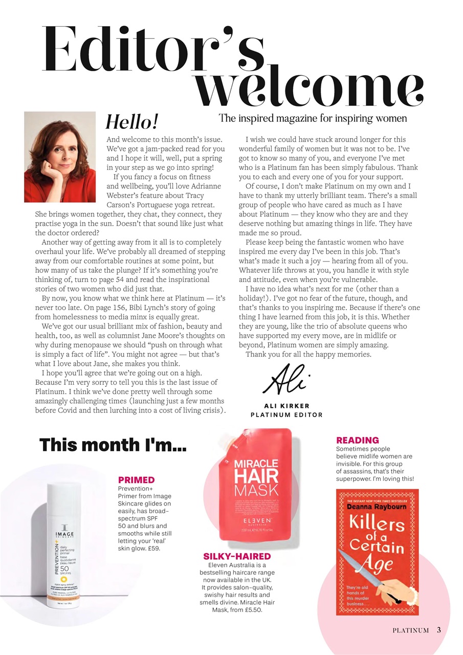 Platinum Preview Pages