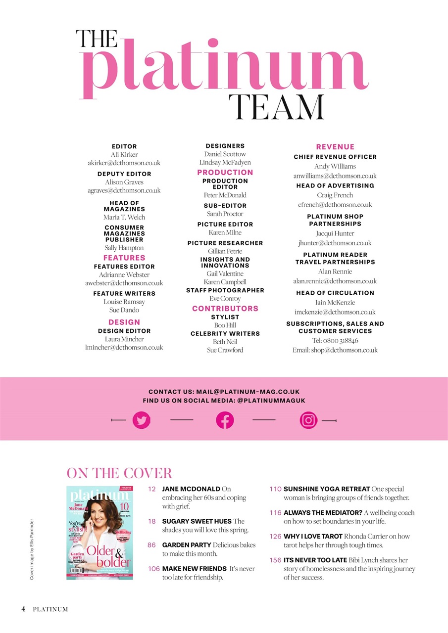 Platinum Preview Pages