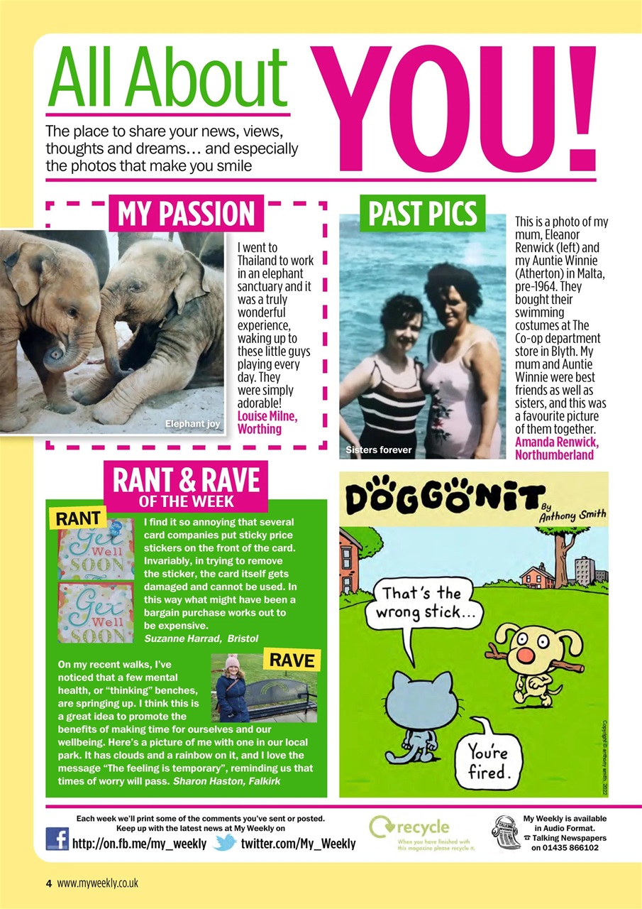 My Weekly Preview Pages