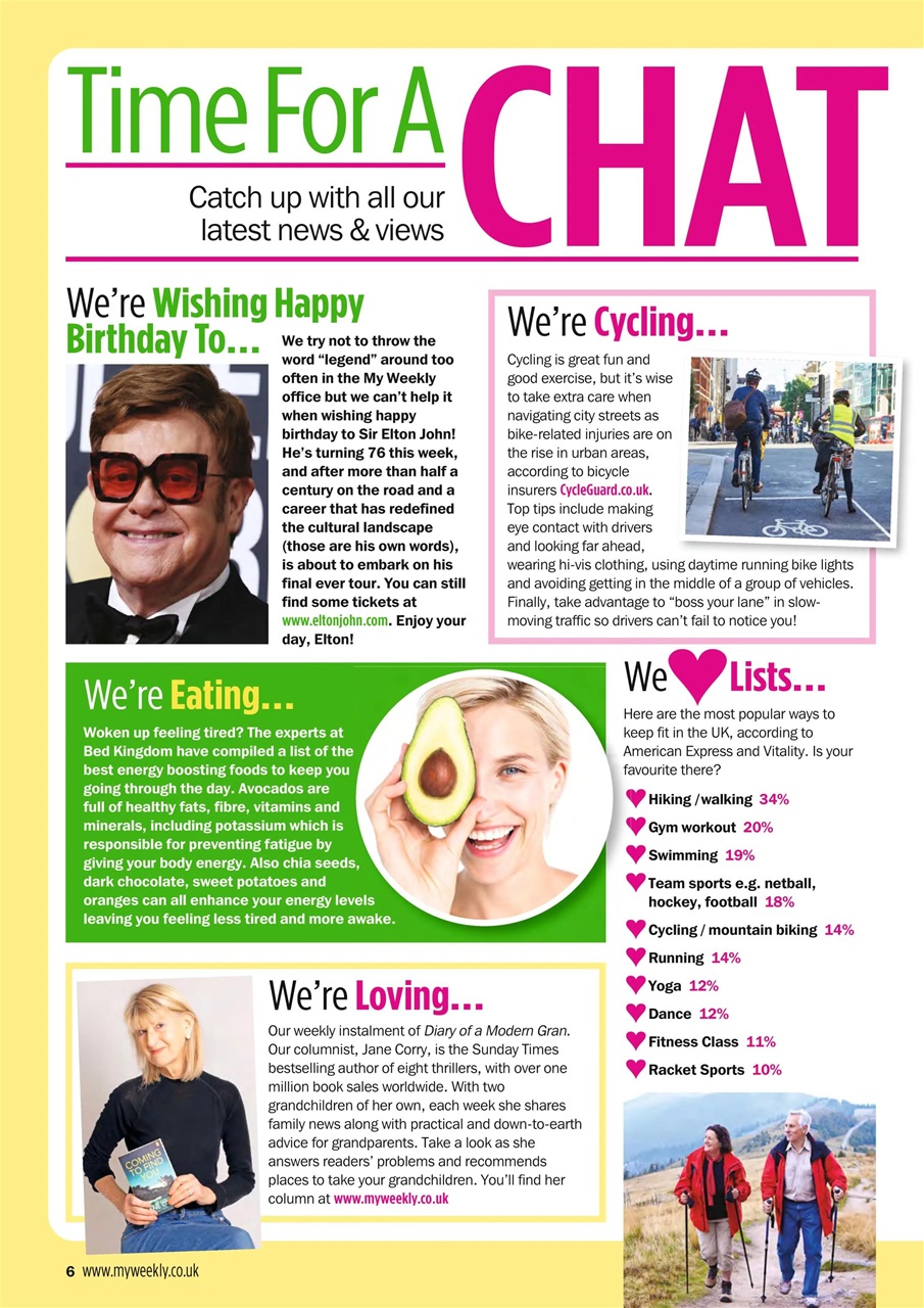 My Weekly Preview Pages