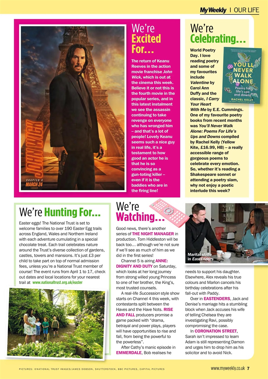 My Weekly Preview Pages