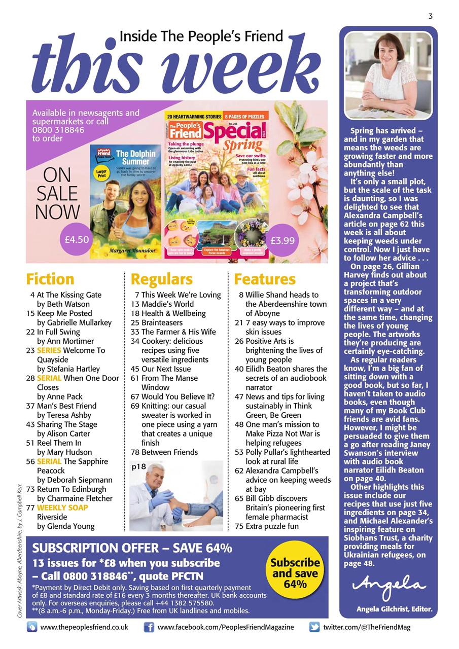 The People’s Friend Preview Pages