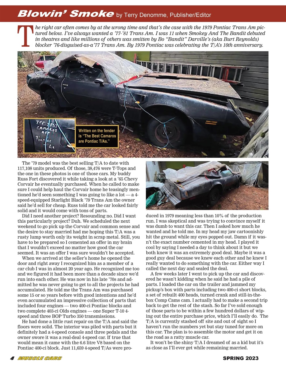 Muscle Cars Preview Pages