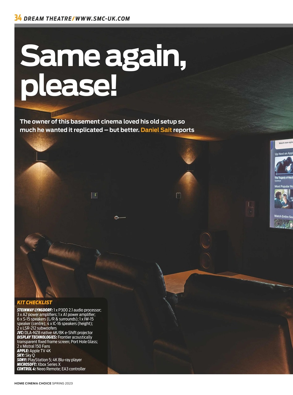 Home Cinema Choice Preview Pages
