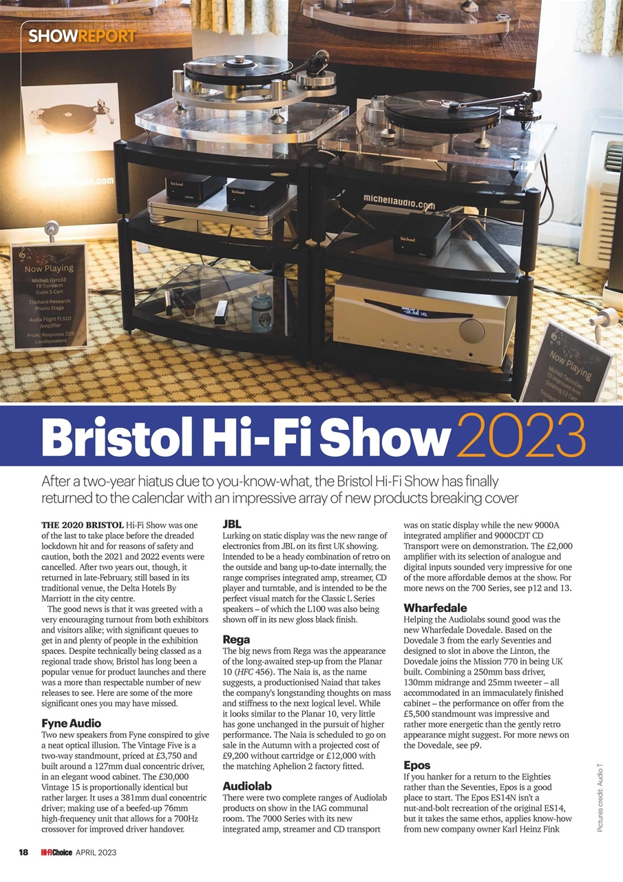 Hi-Fi Choice Preview Pages