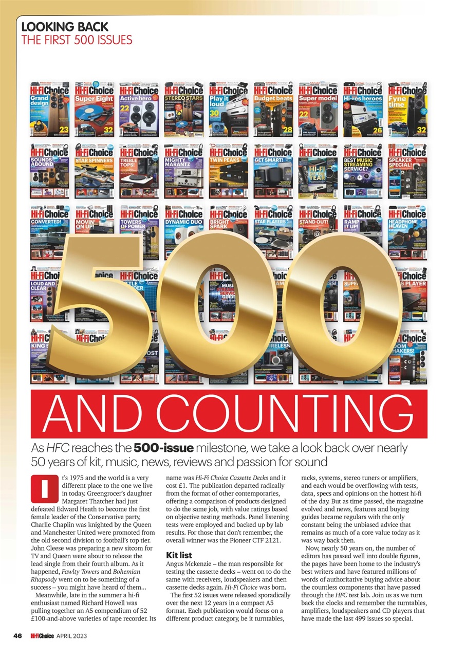 Hi-Fi Choice Preview Pages