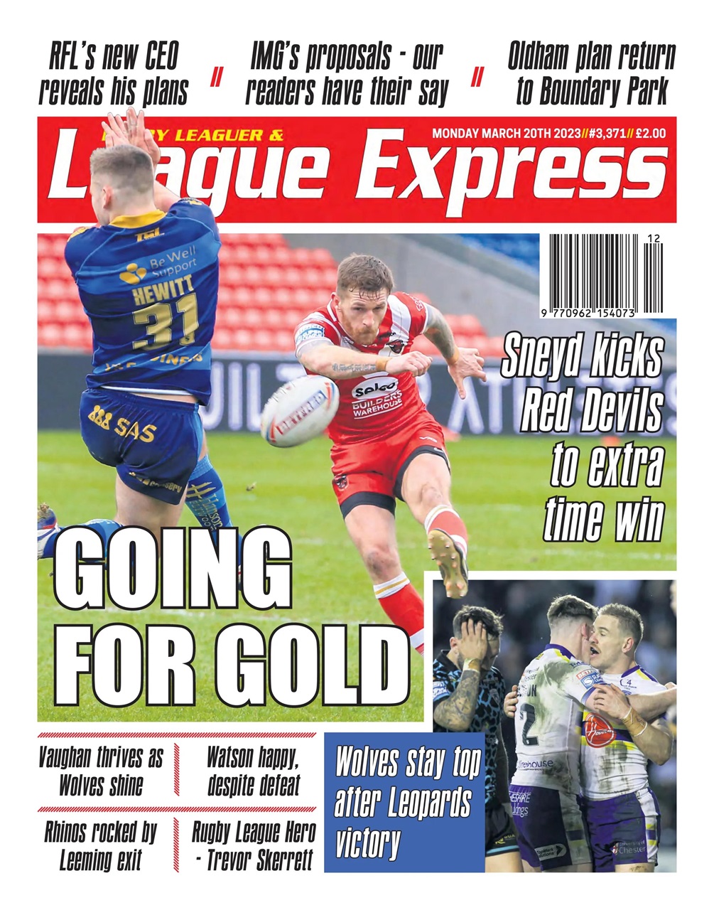 League Express Preview Pages
