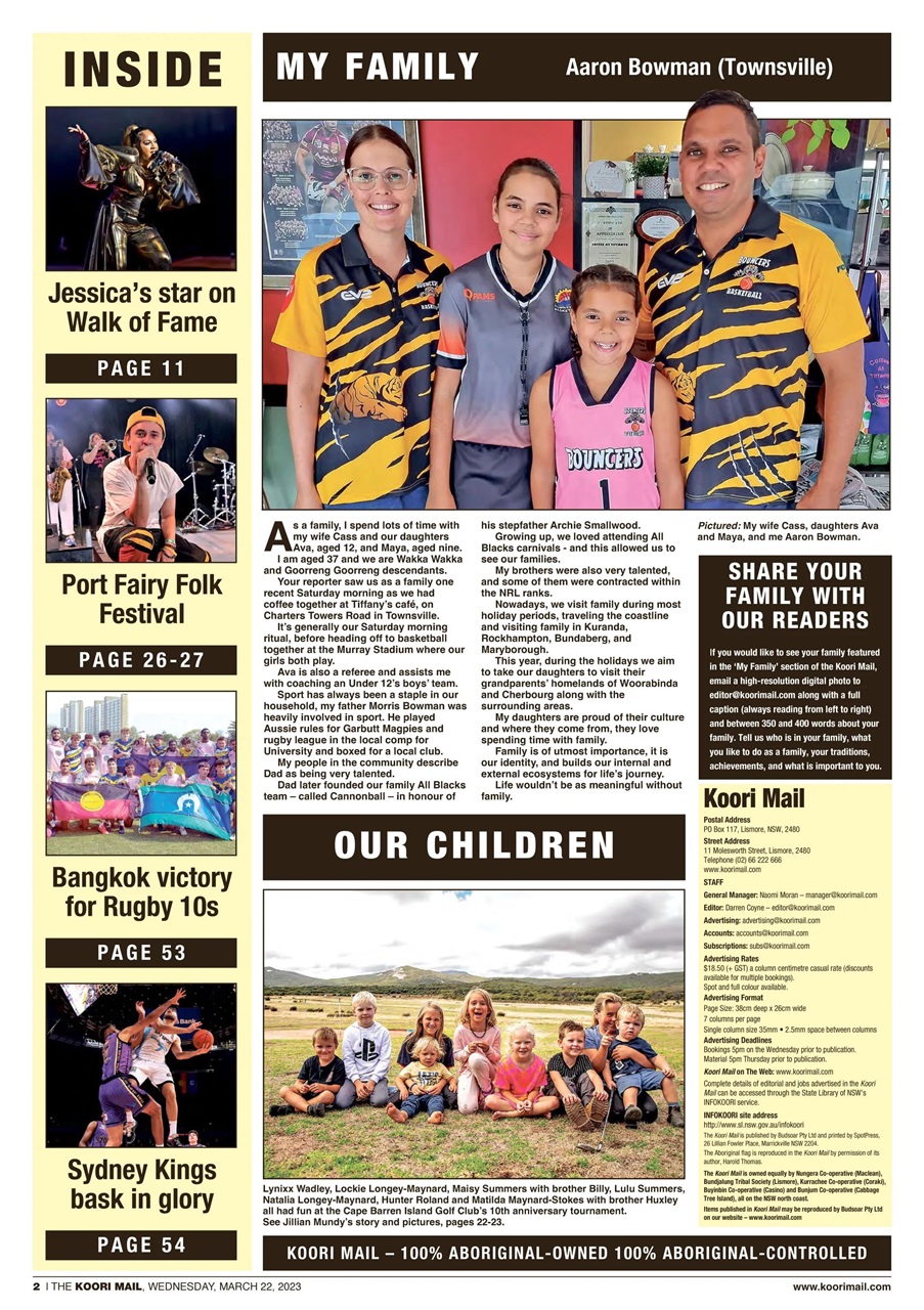 Koori Mail Preview Pages