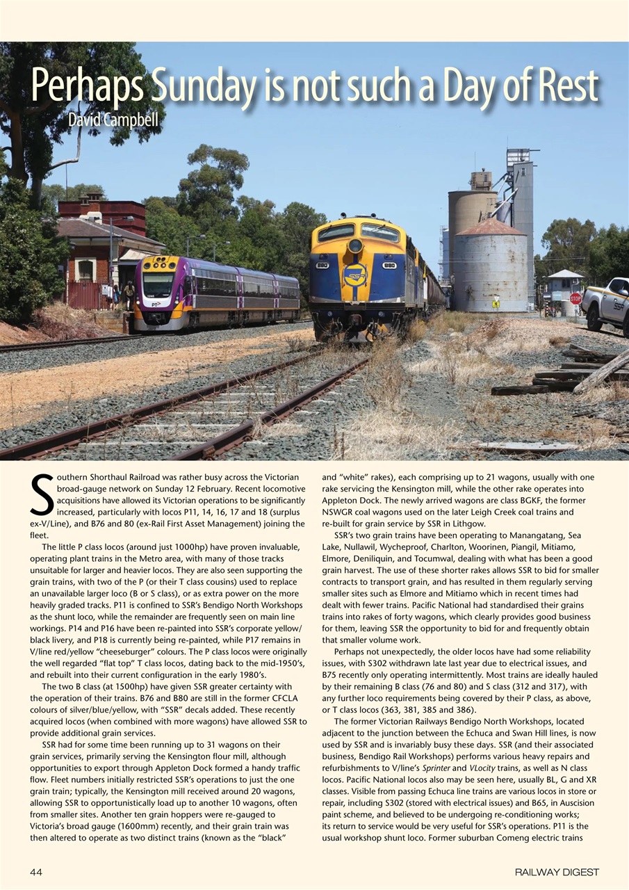 Railway Digest Preview Pages