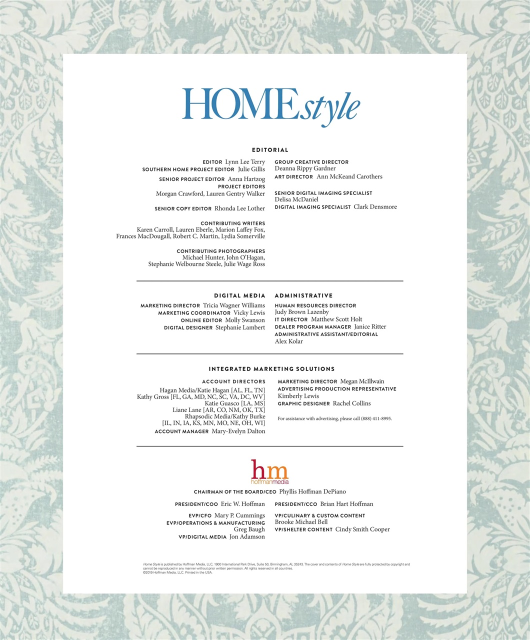 Southern Home Preview Pages
