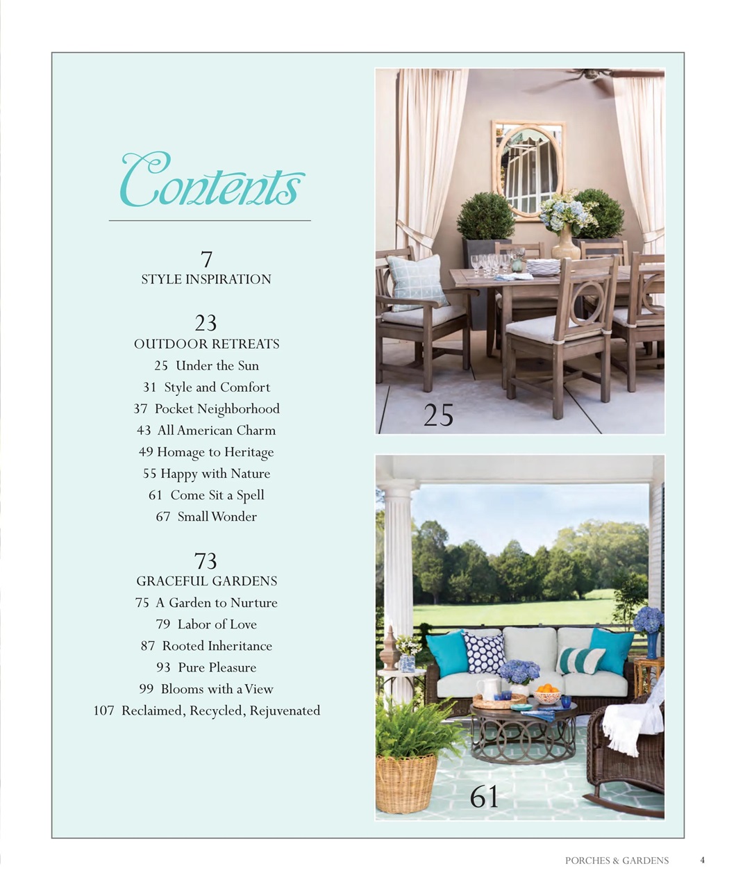 Southern Home Preview Pages