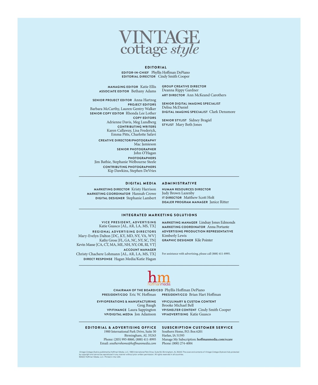 Southern Home Preview Pages